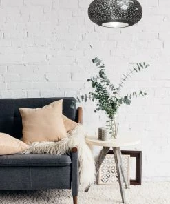 Dounia Home Lila Pendant Light- Gunmetal Lighting