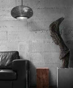 Dounia Home Lila Pendant Light- Gunmetal Lighting