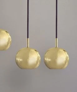 Dounia Home Lighting Mishal Pendant Light - Brass