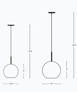 Dounia Home Lighting Mishal Pendant Light - Brass 3 Dounia Home Lighting Mishal Pendant Light - Brass