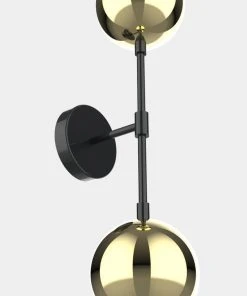 Dounia Home Mishal Dual Globe Wall Sconce Lighting