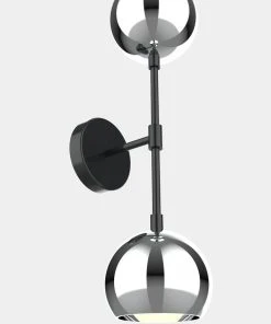 Dounia Home Mishal Dual Globe Wall Sconce Lighting