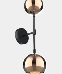 Dounia Home Mishal Dual Globe Wall Sconce Lighting