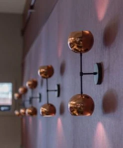 Dounia Home Mishal Dual Globe Wall Sconce Lighting