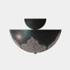 Dounia Home Najma Semi-Flush Ceiling Fixture Lighting