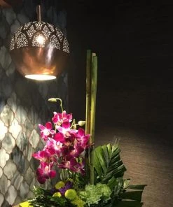 Dounia Home Nur Pendant Light - Brass