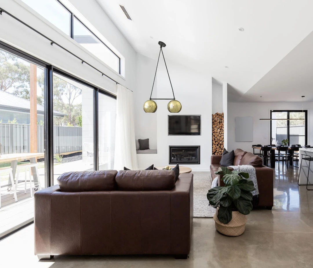 Dounia Home Nur Reversed Chandelier - Duel Globe - Gunmetal BIPOC Owned 2 Dounia Home Nur Reversed Chandelier - Duel Globe - Gunmetal BIPOC Owned