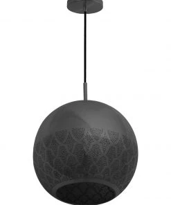 Dounia Home Nur Reversed Pendant Light - Silver 13 Dounia Home Nur Reversed Pendant Light - Silver