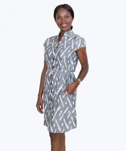 Passion Lilie Driftwood Button-Up Dress