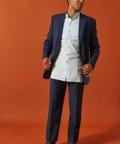 Dushyant Asthana Men's Jaipur Oversized Shirt - Pastel Blue