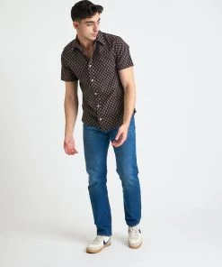 Dushyant Asthana Men's Prat Short Sleeve Shirt - Spades