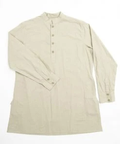 Dushyant Asthana Men's Bombay Oversized Shirt - Pale Khaki 6 Dushyant Asthana Men's Bombay Oversized Shirt - Pale Khaki