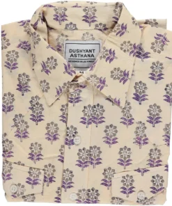 Dushyant Asthana Men's Bandit Western Shirt - Floral Print 2 Dushyant Asthana Men's Bandit Western Shirt - Floral Print