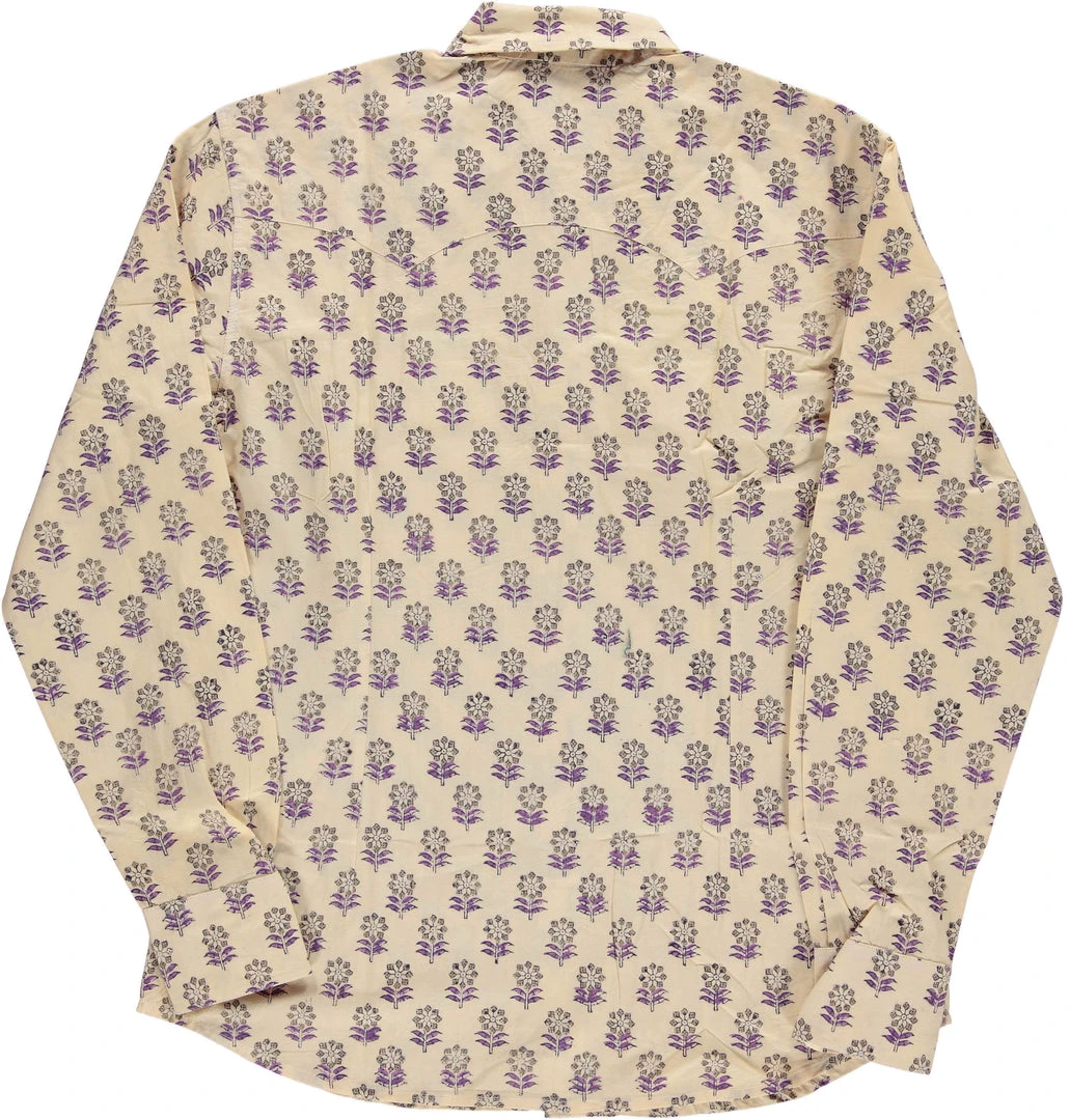 Dushyant Asthana Men's Bandit Western Shirt - Floral Print Dushyant Asthana Men's Bandit Western Shirt - Floral Print