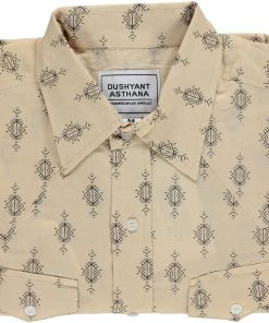 Dushyant Asthana Men's Bandit Western Shirt - Nomad Print