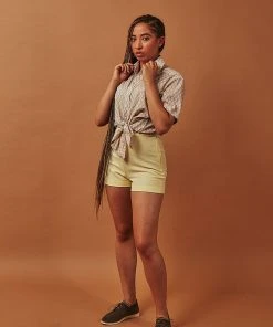 Dushyant Asthana Men's Folk Short Sleeve Shirt - Leaf Motif 14 Dushyant Asthana Men's Folk Short Sleeve Shirt - Leaf Motif