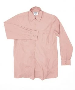 Dushyant Asthana Men's Kameez Oversized Shirt - Cameo Pink