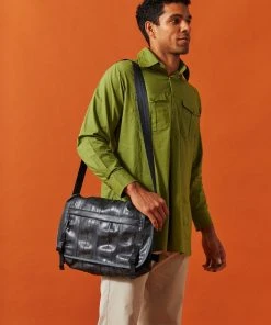 Dushyant Asthana Men's Kameez Oversized Shirt - Light Olive