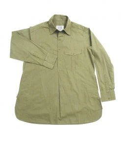 Dushyant Asthana Men's Kameez Oversized Shirt - Light Olive