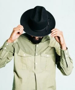 Dushyant Asthana Men's Kameez Oversized Shirt - Light Olive