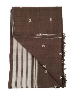 Studio Variously Ebony Throw Blanket Home Goods