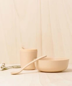 EKOBO Bambino Recycled Bamboo Toddler Feeding Set