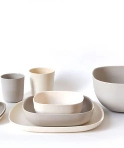 EKOBO Large Recycled Bamboo Serving Dish Kitchen + Dining