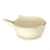 EKOBO Best Sellers Recycled Bamboo Mixing Bowl + Colander Set
