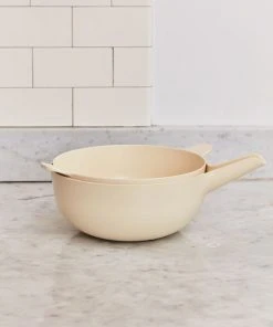 EKOBO Best Sellers Recycled Bamboo Mixing Bowl + Colander Set