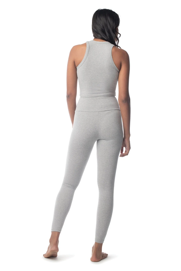 Synergy Organic Clothing Elevate Tank Top - Heather Gray 3 Synergy Organic Clothing Elevate Tank Top - Heather Gray