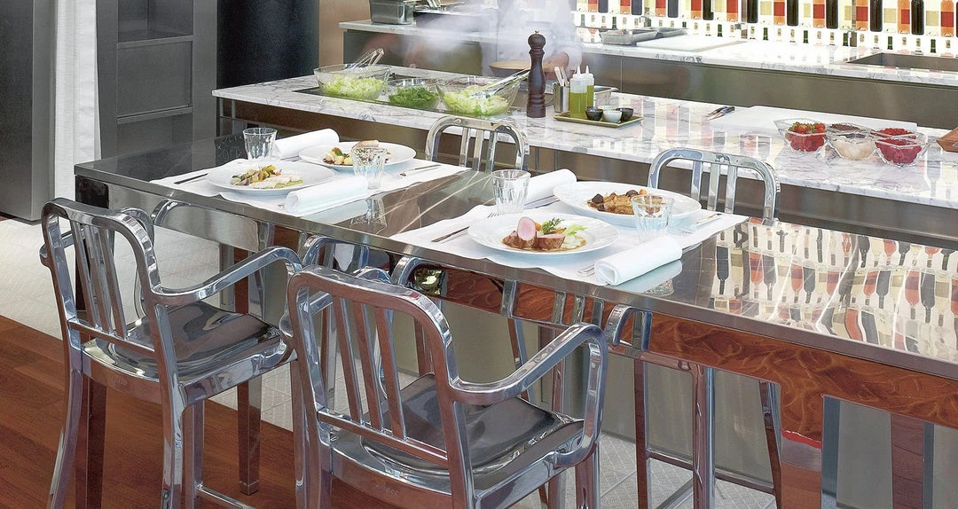 Emeco Navy Recycled Armchair 3 Emeco Navy Recycled Armchair