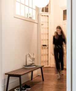 Emeco Furniture Run Bench - Black Frame