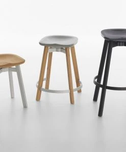 Emeco Su Counter Stool - Wood Frame Furniture