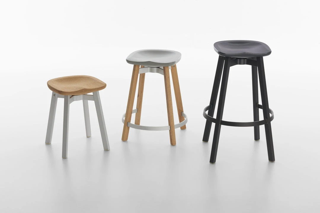 Emeco Su Counter Stool - Wood Frame Furniture Emeco Su Counter Stool - Wood Frame Furniture