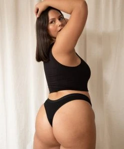 Mary Young Emery Bamboo Thong Underwear Underwear + Bras 5 Mary Young Emery Bamboo Thong Underwear Underwear + Bras