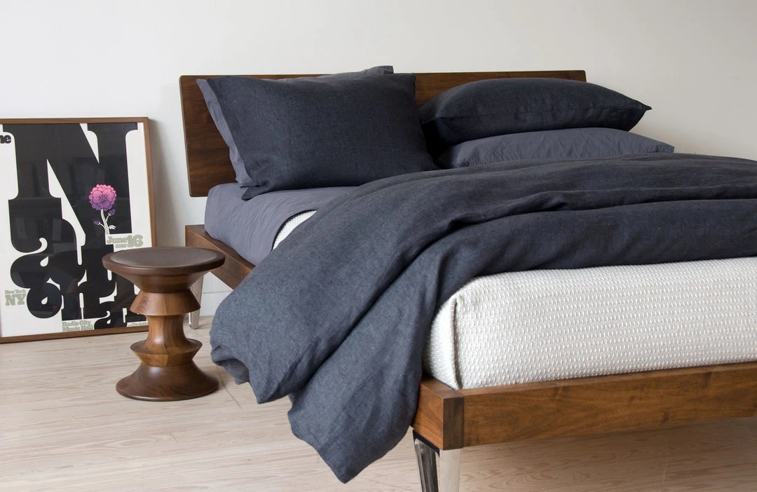 Area Home Emile Linen Duvet Cover - Moon Home Goods 1 Area Home Emile Linen Duvet Cover - Moon Home Goods