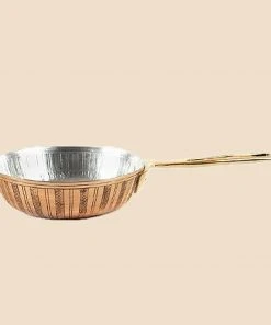 Amoretti Brothers Engraved Recycled Copper Frying Pan