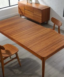 Greenington Furniture Erikka Expandable Dining Table - Amber