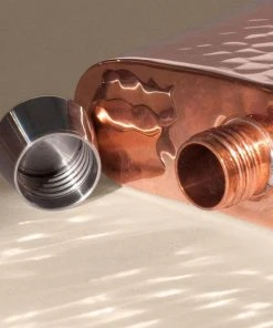 Sertodo Copper Espadín Square Recycled Copper Hip Flask New Arrivals