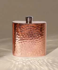 Sertodo Copper Espadín Square Recycled Copper Hip Flask New Arrivals
