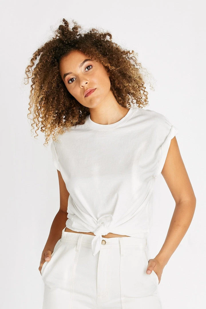 ÉTICA Gemma Tie Front Tee 1 ÉTICA Gemma Tie Front Tee