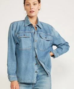 ÉTICA New Arrivals Harriette Shirt Jacket