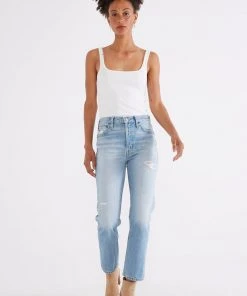 ÉTICA New Arrivals Josie High Rise Crop Jean