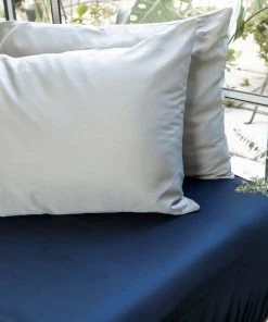 Ettitude Bamboo Sateen Fitted Sheet - Ocean Best Sellers