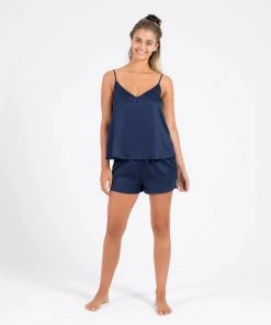Ettitude Bamboo Lyocell Shortie - Blue Nights