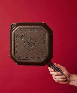 FINEX Home Goods Cast Iron 10" Grill Pan