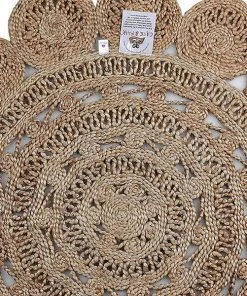 Casa Amarosa Flora Jute Rug Home Goods