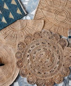 Casa Amarosa Flora Jute Rug Home Goods