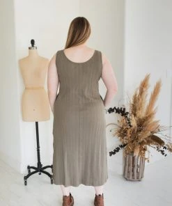 Mien Clothing Fortuna Wide Rib Dress