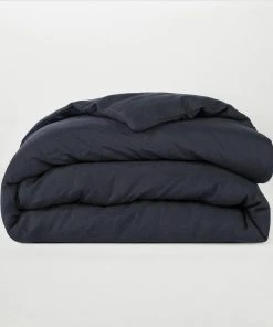 Sijo French Linen Duvet Cover - Pebble